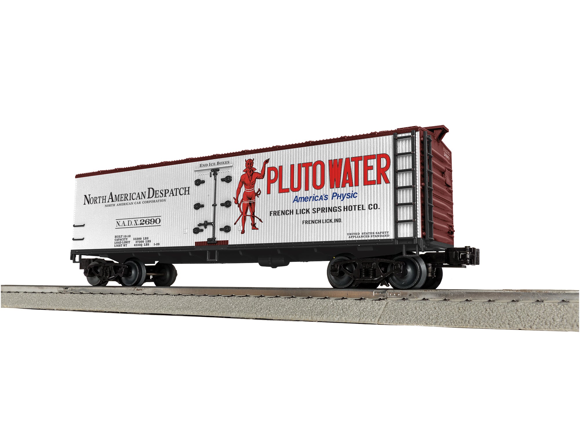 Lionel 2642052 - Pluto Water Woodside Reefer #2690 (not shown)