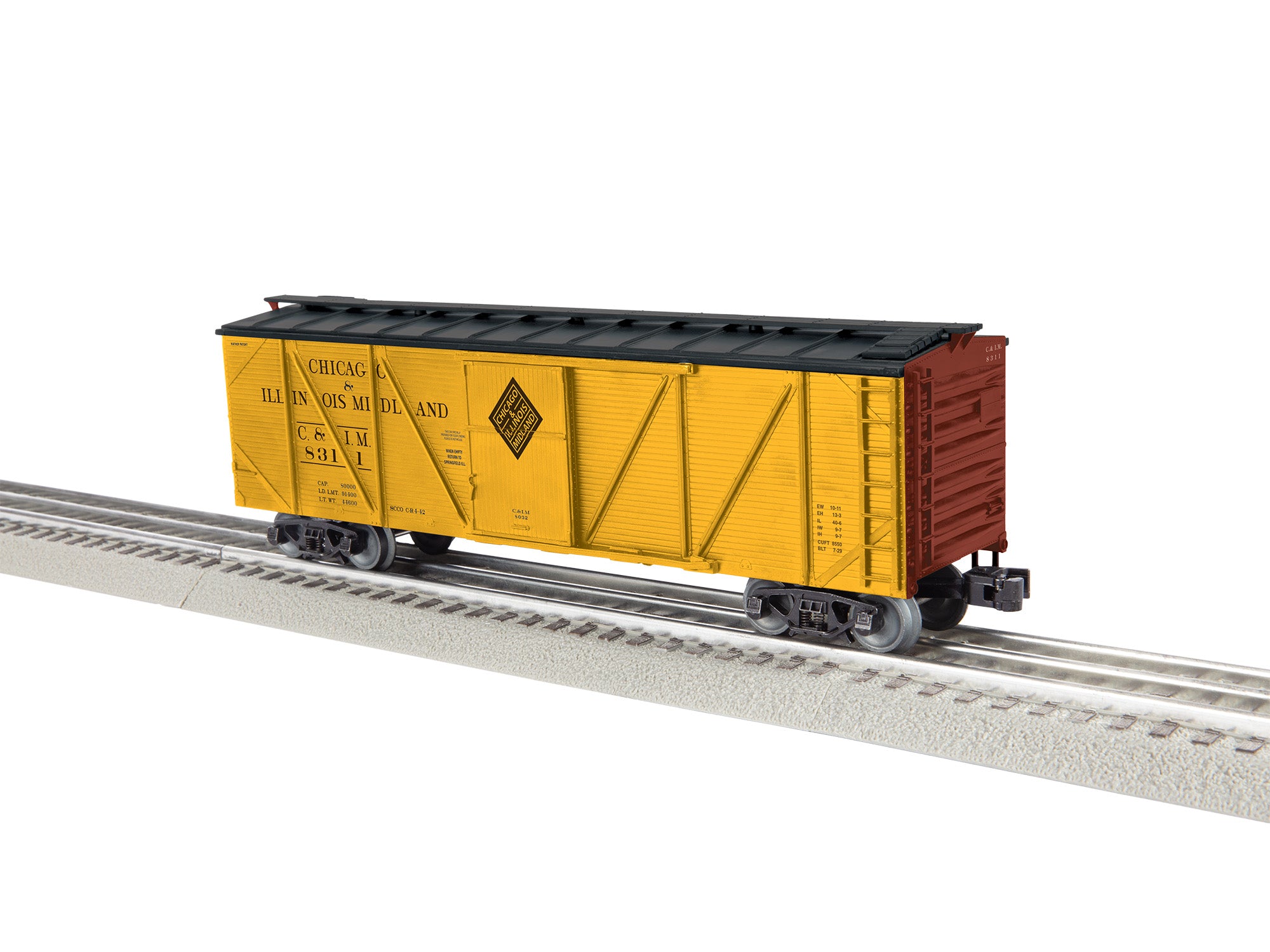 Lionel 2642081 - Chicago & Illinois Midland Single Sheath Boxcar #8032