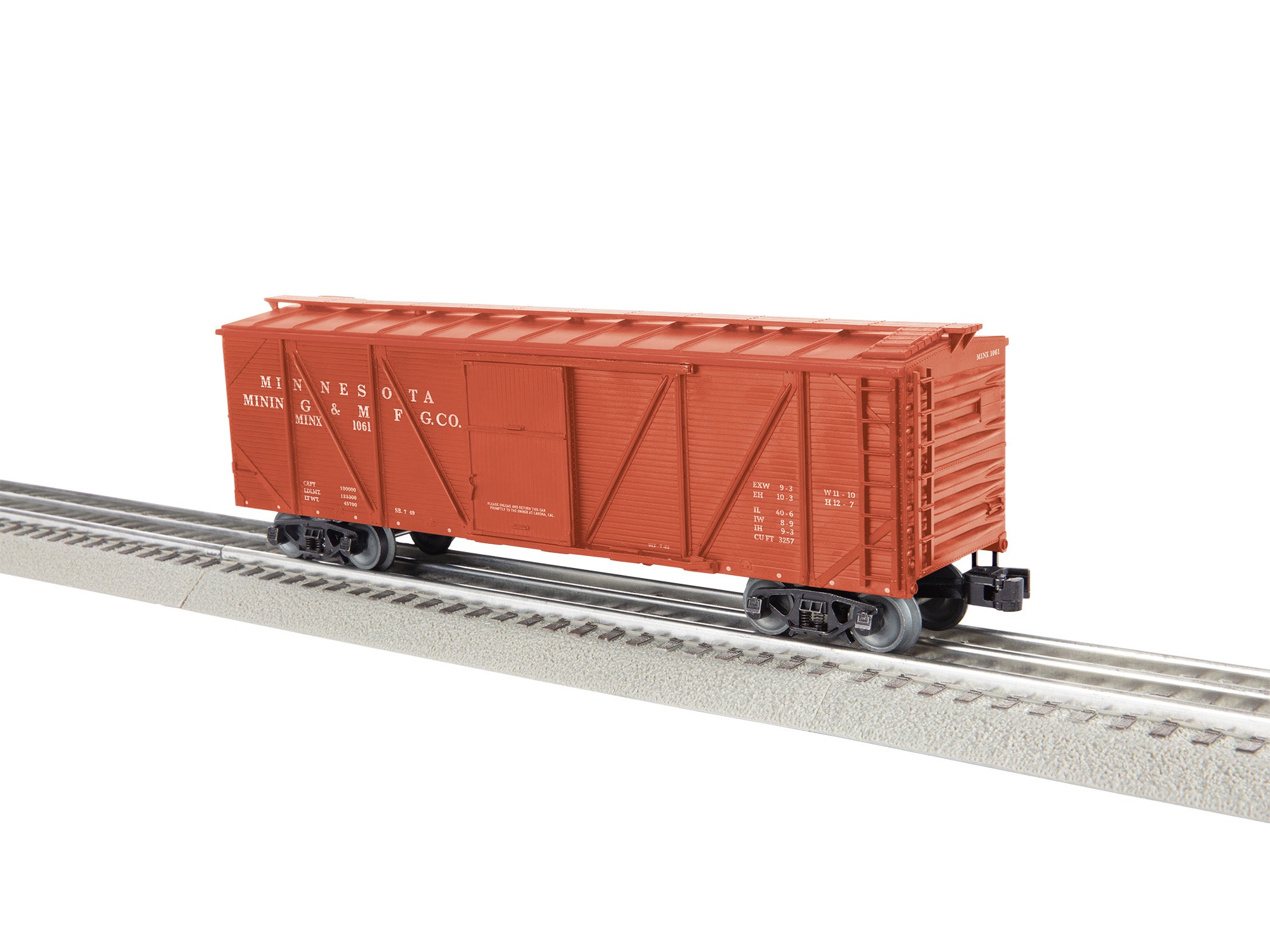 Lionel 2642111 - Minnesota Mining & Mfg Single Sheath Boxcar #1061