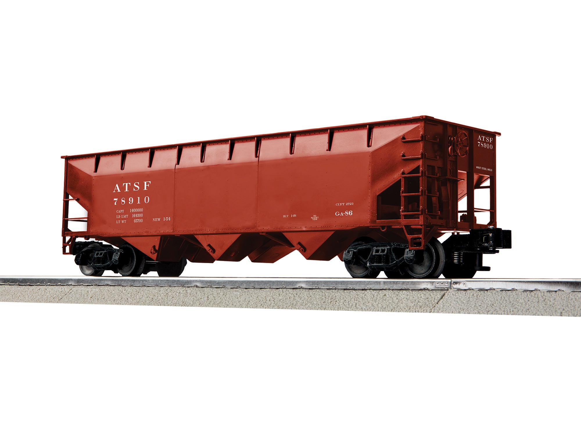 Lionel 2642139 - 3-Bay AAR Hopper Car "Santa Fe" #78910