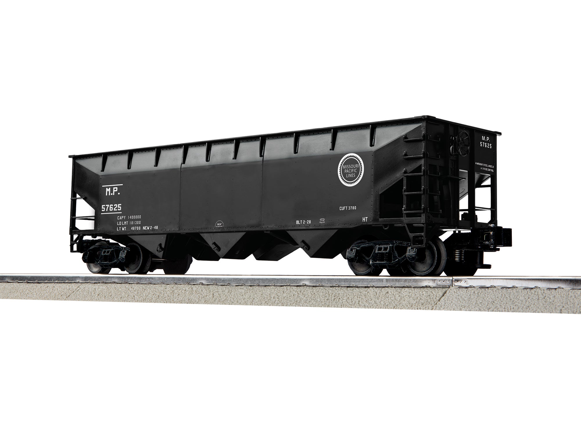 Lionel 2642179 - 3-Bay AAR Hopper Car "Missouri Pacific" #57625