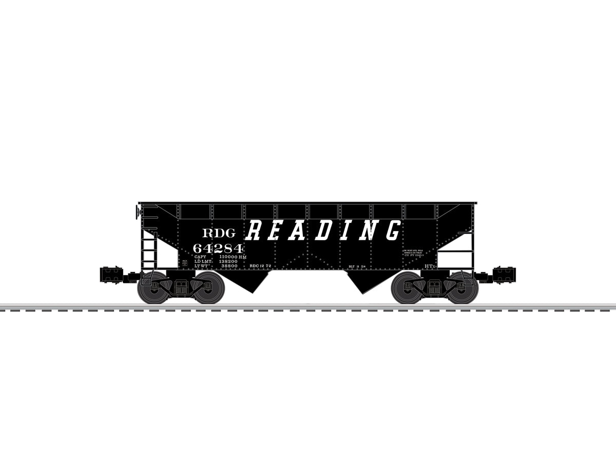 Lionel 2642209 - 2-Bay AAR Hopper Car "Reading" #64284