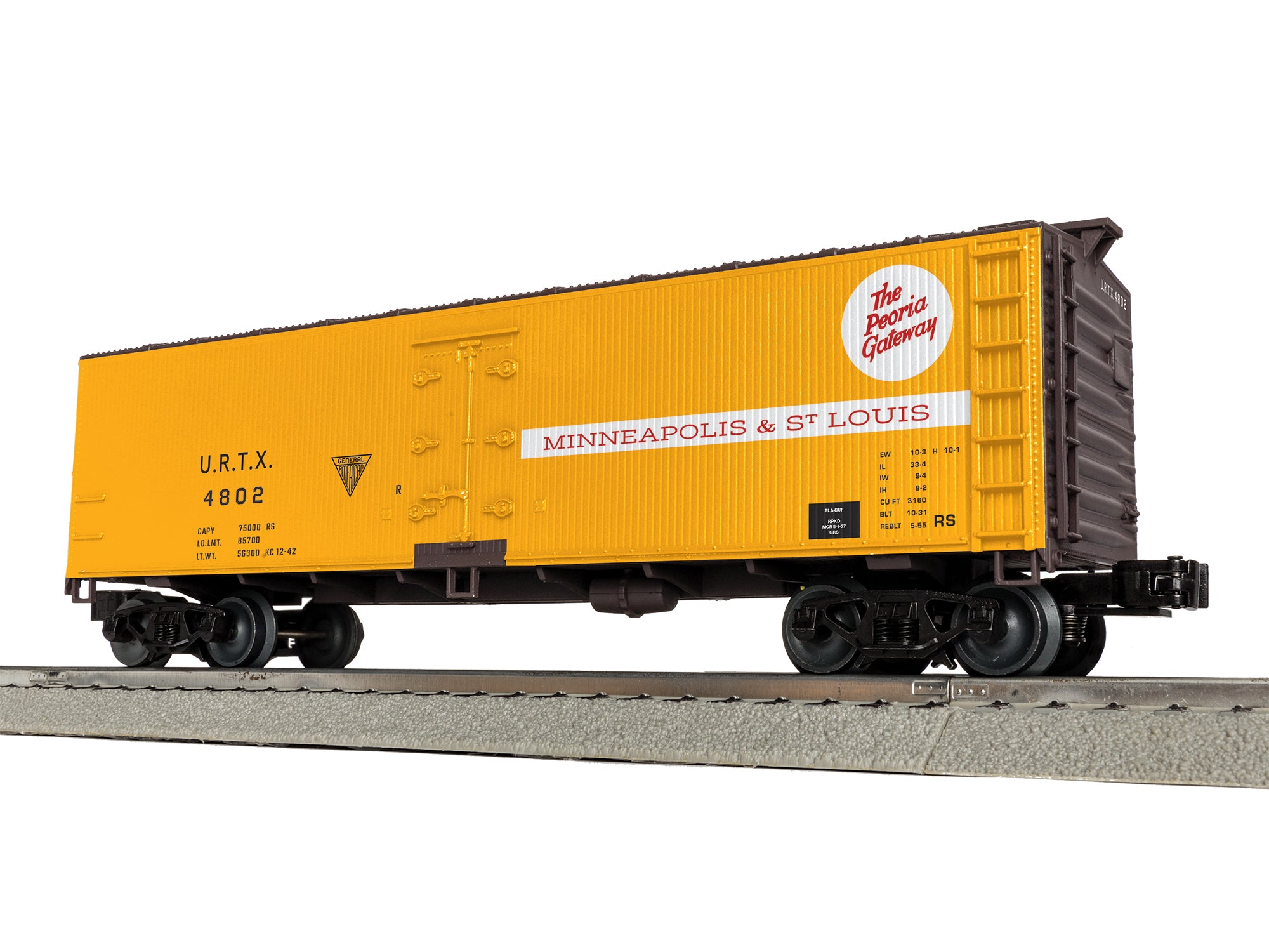 Lionel 2642341 - Woodside Reefer "Minneapolis & St Louis" #4802