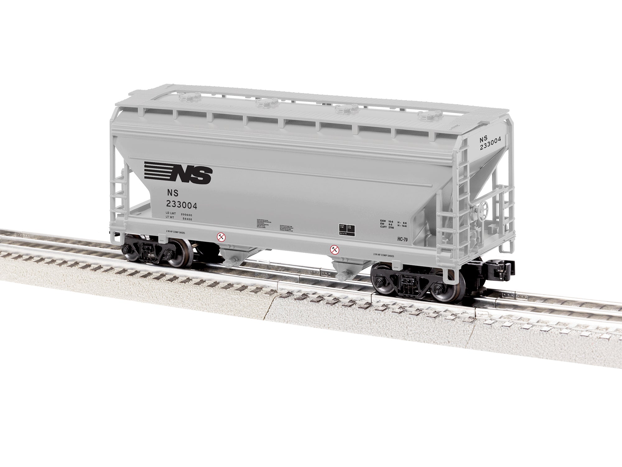 Lionel 2643051 - 2-Bay ACF Covered Hopper Car "Norfolk Southern" #233004