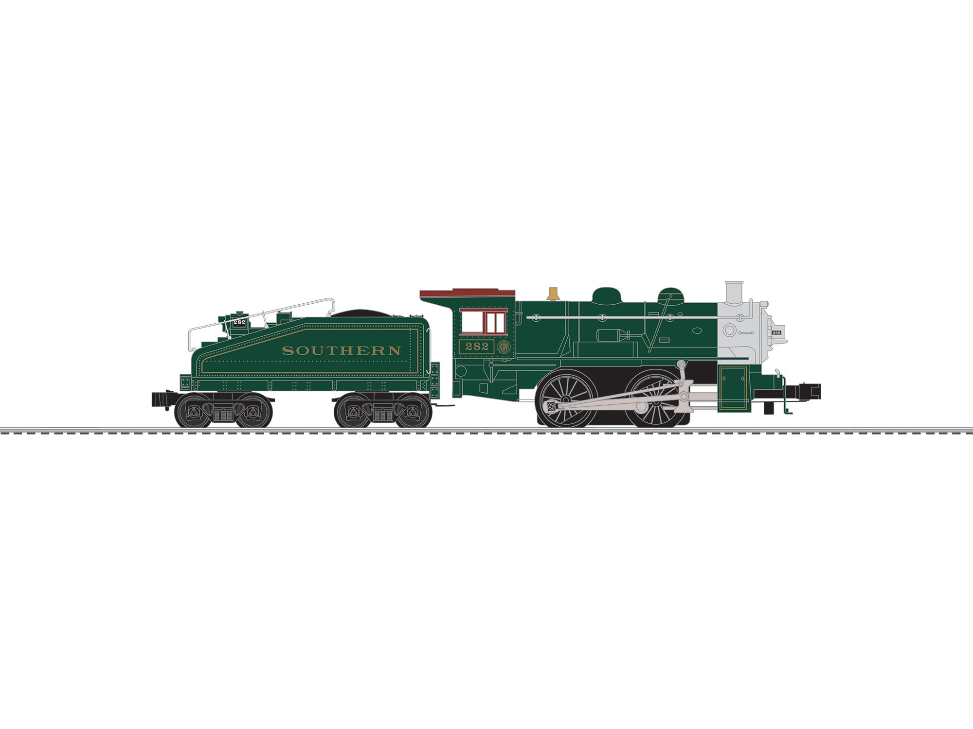Lionel 2645150 - LionChief 0-4-0 Steam Locomotive "Southern" #282