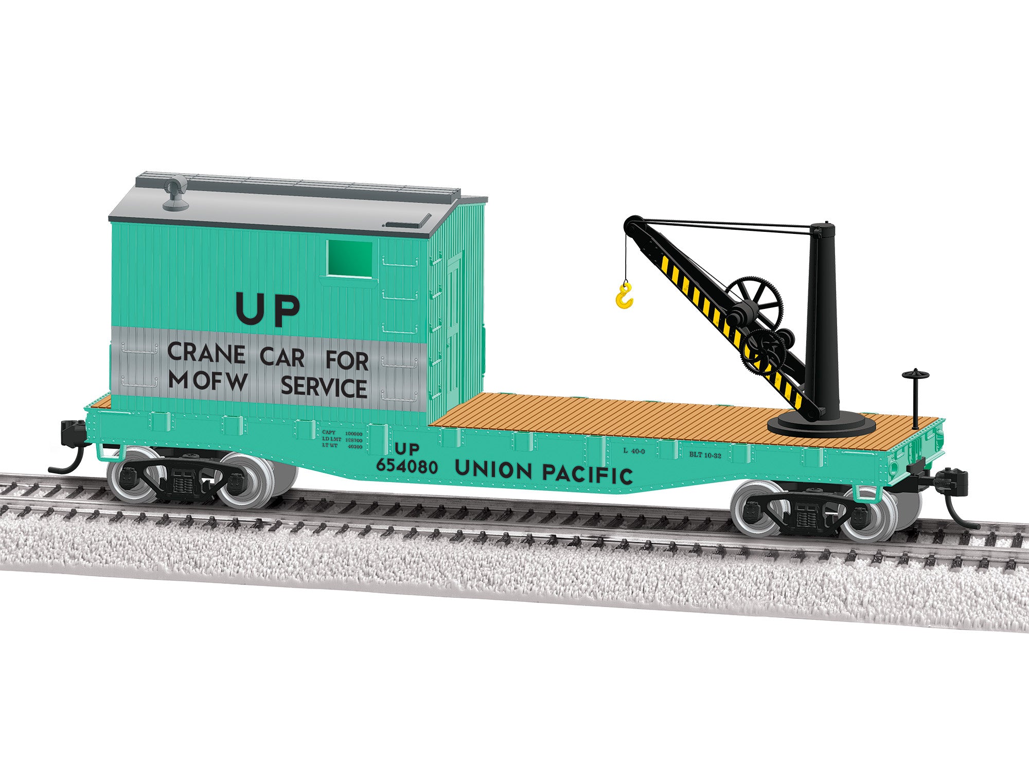 Lionel HO 2654080 - Crane Car “Union Pacific”
