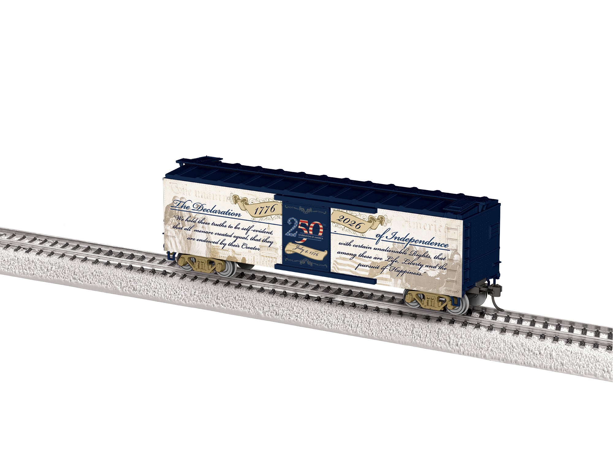 Lionel HO 2664120 - 250th Anniversary - Boxcar “Declaration of Independence”