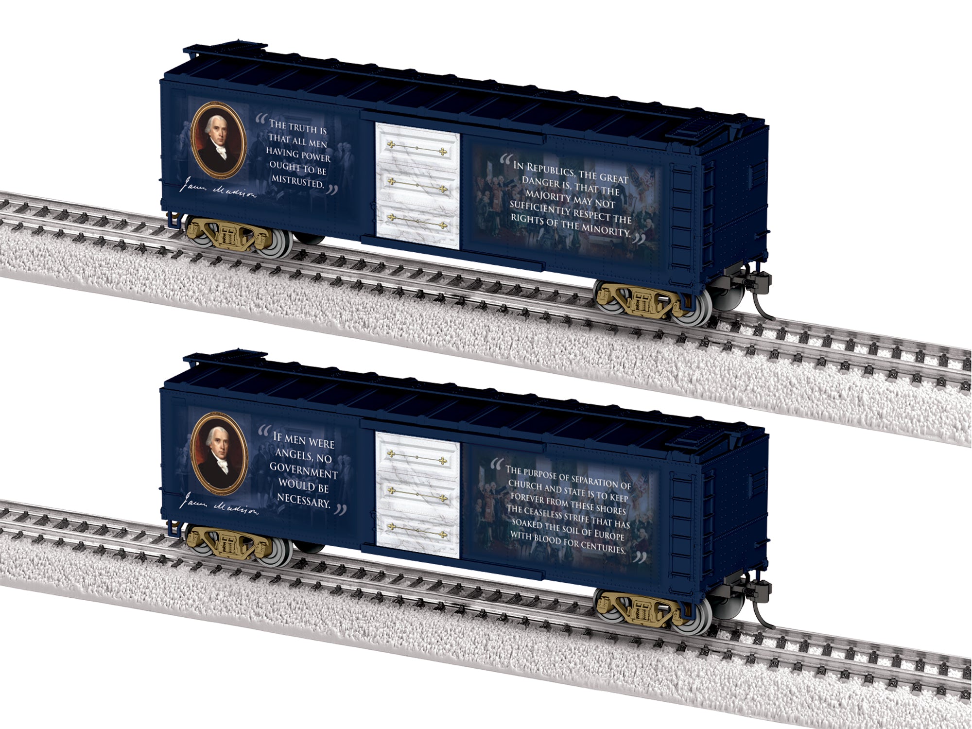 Lionel HO 2664140 - Founding Fathers - Boxcar “James Madison”