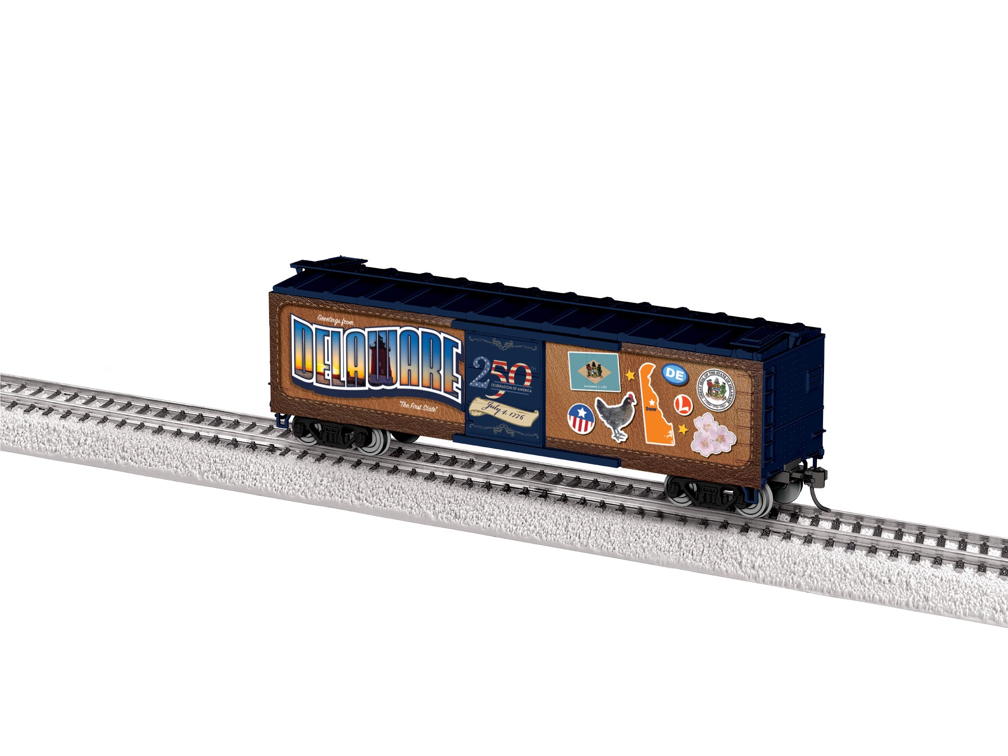 Lionel HO 2664160 - 50 State Collection - Boxcar “Delaware”