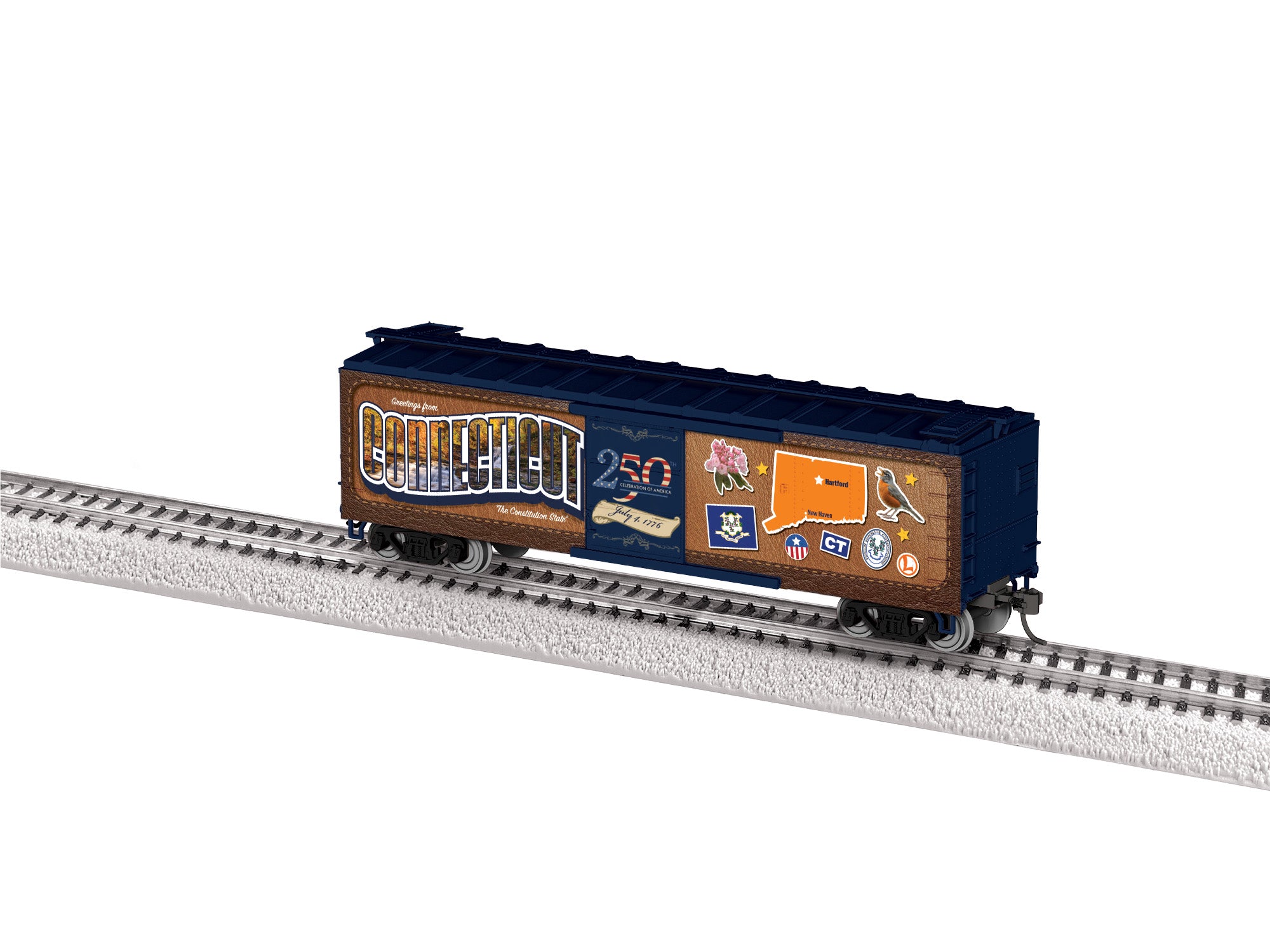 Lionel HO 2664200 - 50 State Collection - Boxcar “Connecticut”