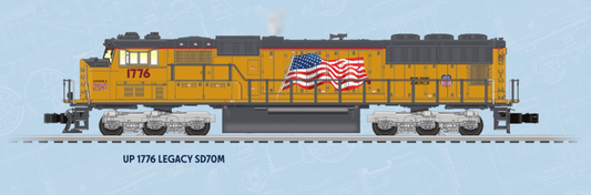 Lionel 2722060 - Legacy - Specialty Passenger Car Set "Union Pacific" Big Boy Tour