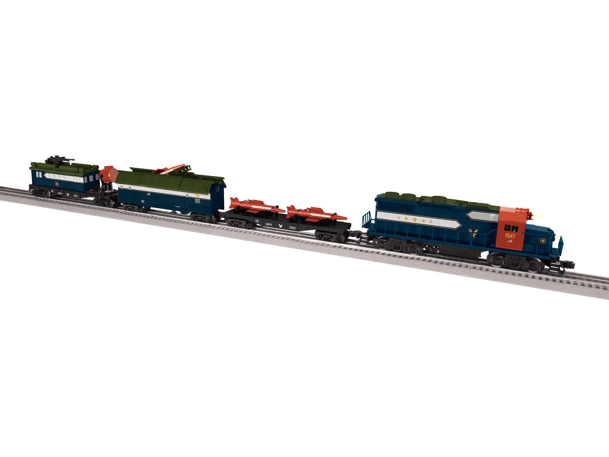 Lionel 2723020 - LionChief GP38 Freight Set "American Defense " w/ BlueTooth 5.0