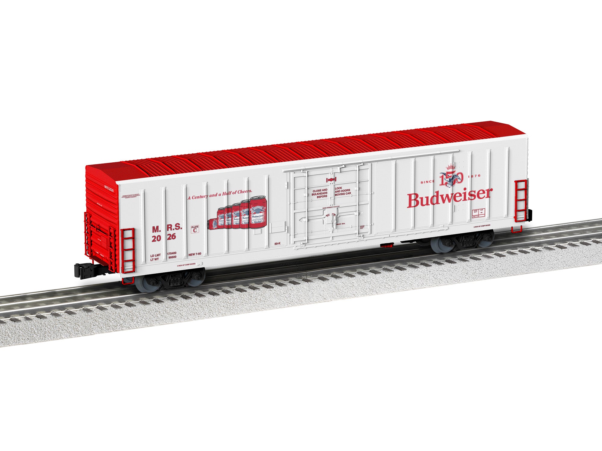 Lionel 2726070 - Beer Car "Budweiser 150" #2026