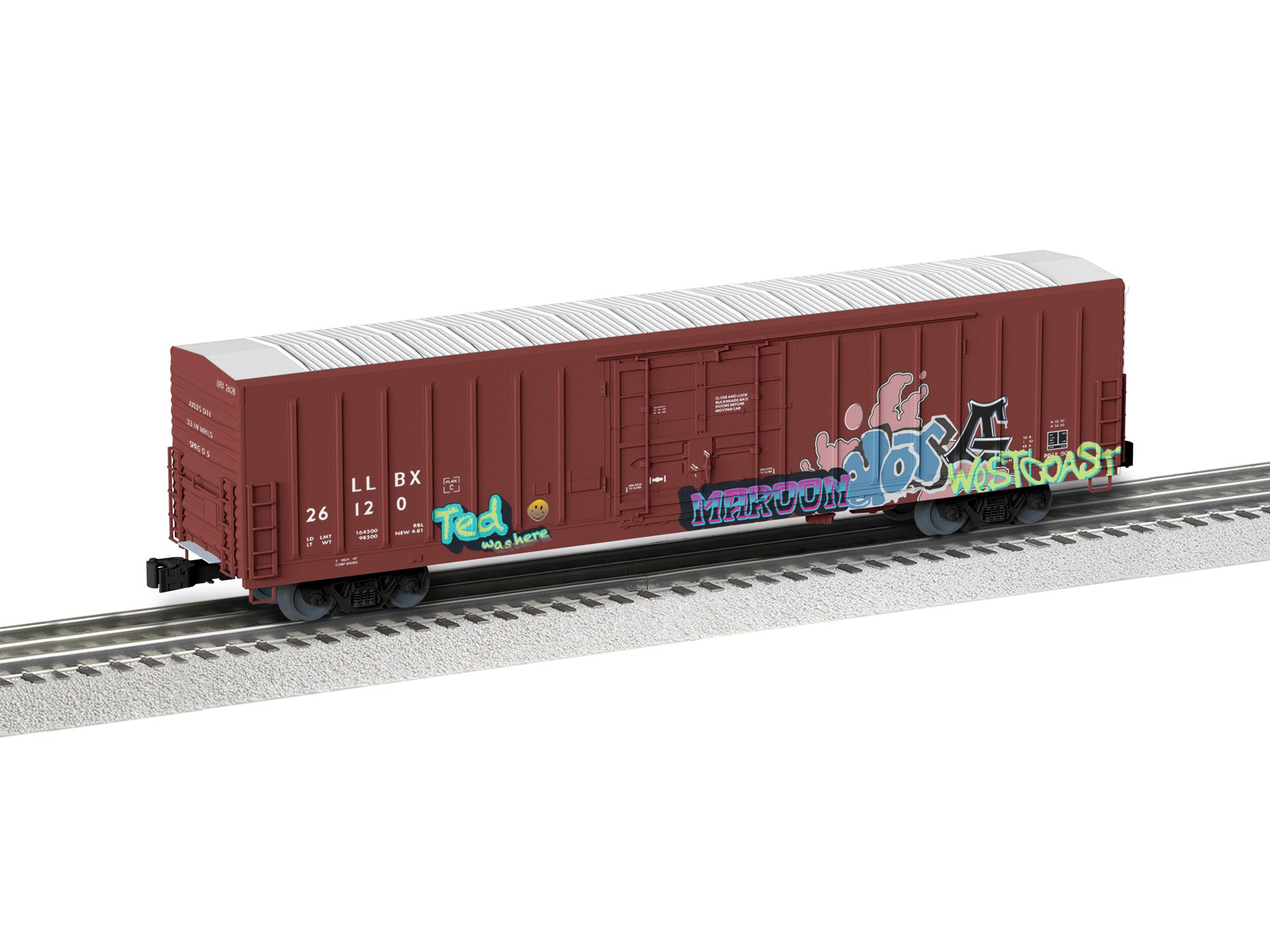 Lionel 2726120 - Beer Car "LLBX" #26120 (Graffiti)