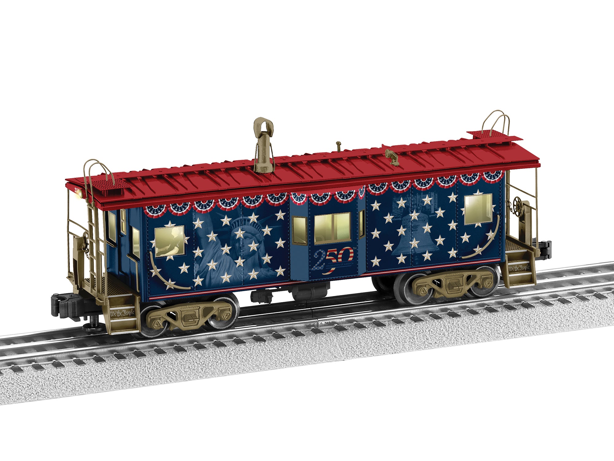 Lionel 2726350 - Bay Window Caboose "USA 250"