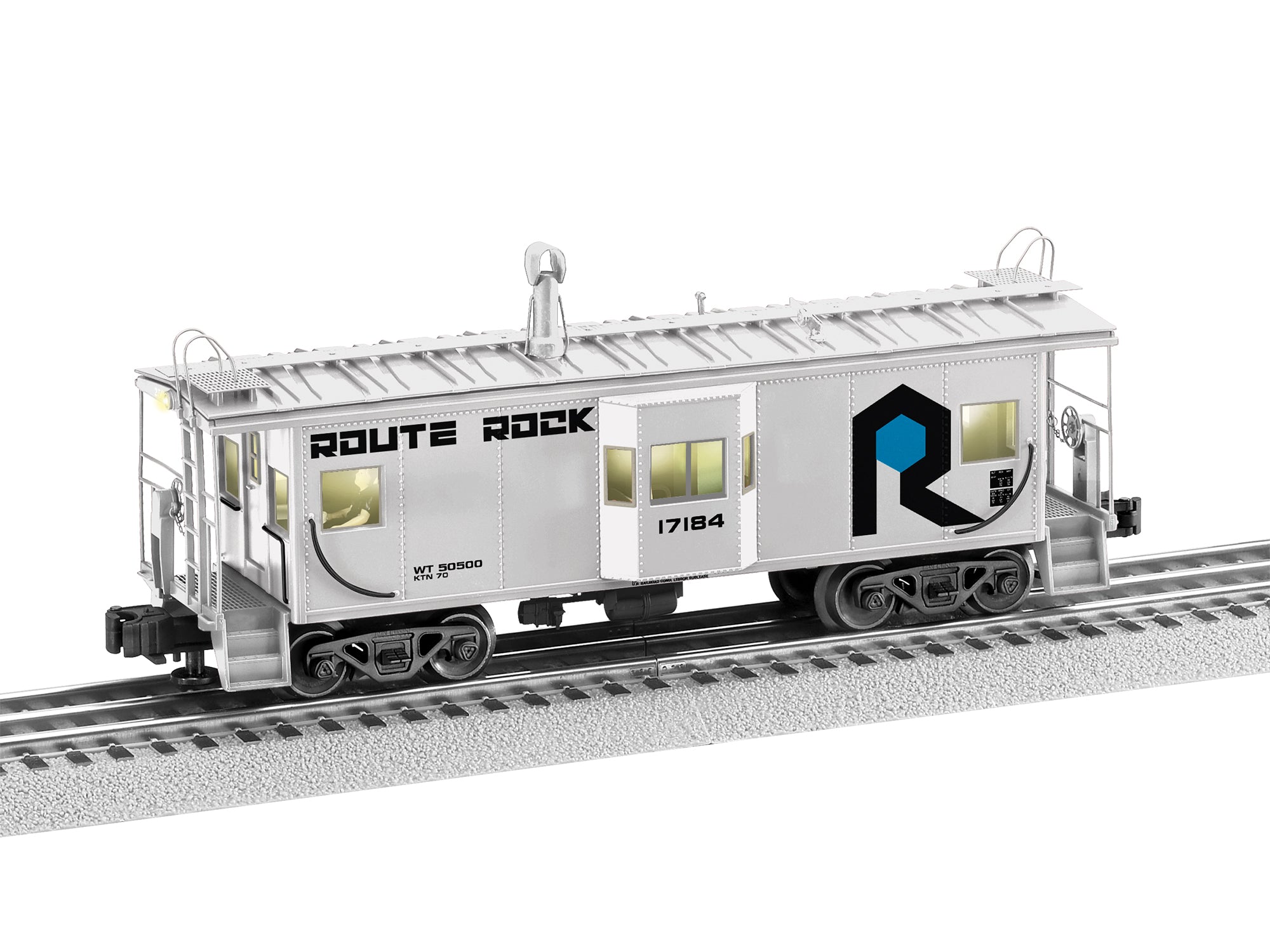 Lionel 2726400 - Bay Window Caboose "Rock Island" #17184