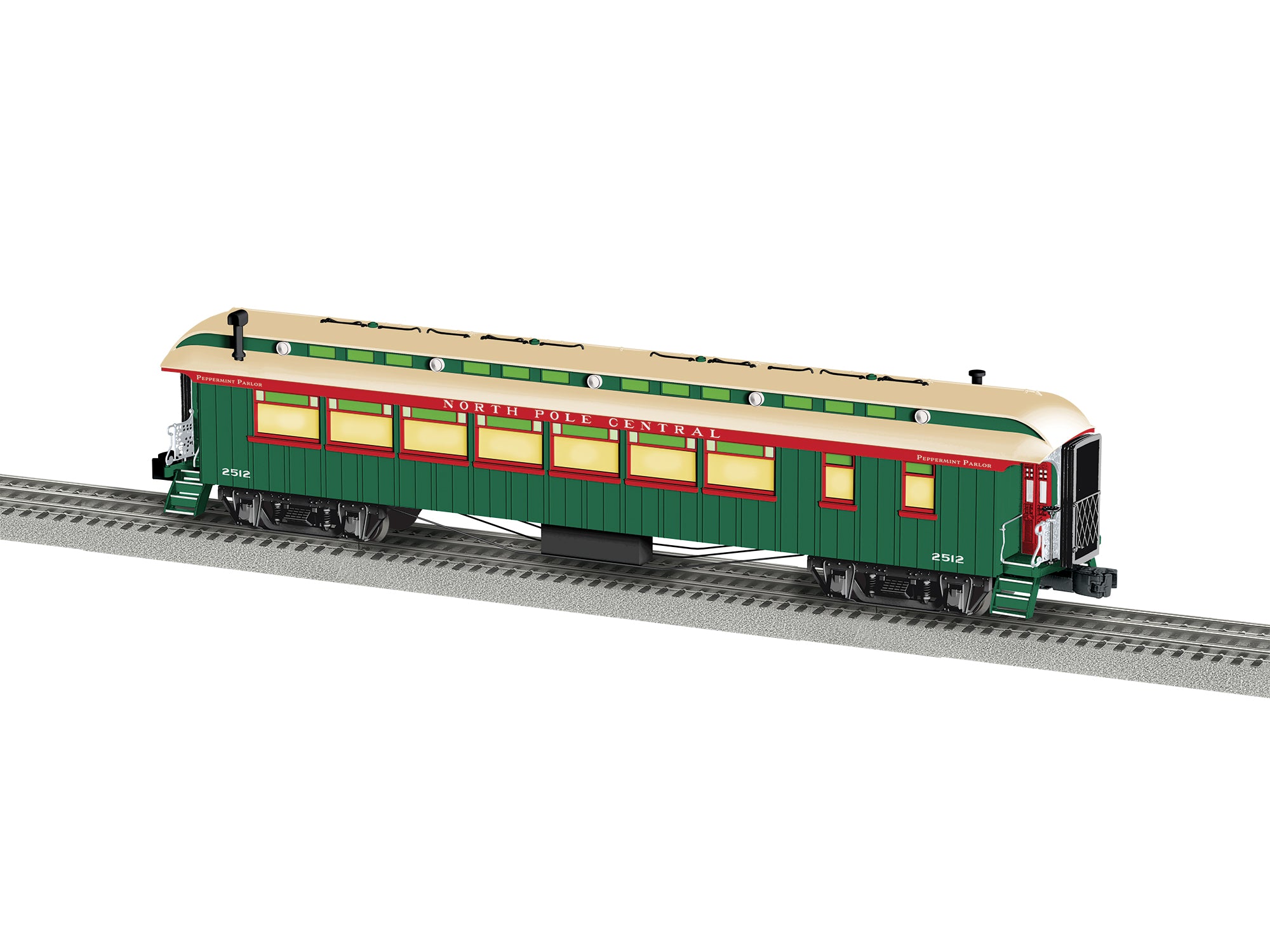 Lionel 2727120 - Wood StationSounds Diner "North Pole Central" #2512