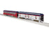 Lionel 2727210 - 250th Anniversary - 18" Wood Passenger Car "U.S.A" (2-Car) Set A