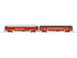 Lionel 2727320 - 18" Aluminum Passenger Car "Milwaukee Road" (2-Car) Hiawatha (Orange)