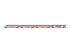 Lionel 2727370 - 18" Aluminum Passenger Car "Milwaukee Road" (4-Car) Bicentennial