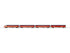 Lionel 2727400 - 18" Aluminum Passenger Car "Milwaukee Road" (4-Car) 261 Excursion
