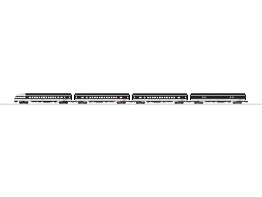 Lionel 2727430 - 18" Aluminum Passenger Car "Canadian National" (4-Car)