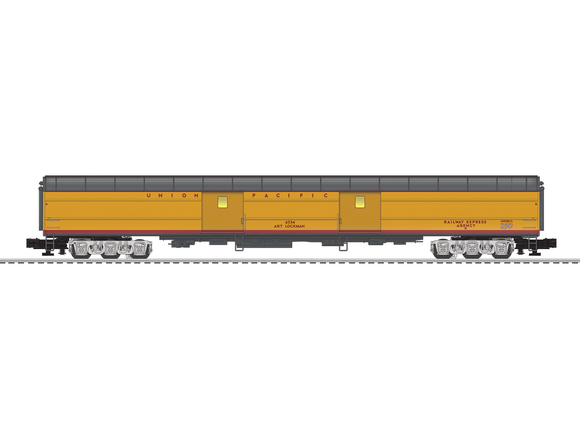 Lionel 2727480 - 21" Passenger Car Set "Union Pacific" (4-Car) Big Boy '26 Excursion Set A
