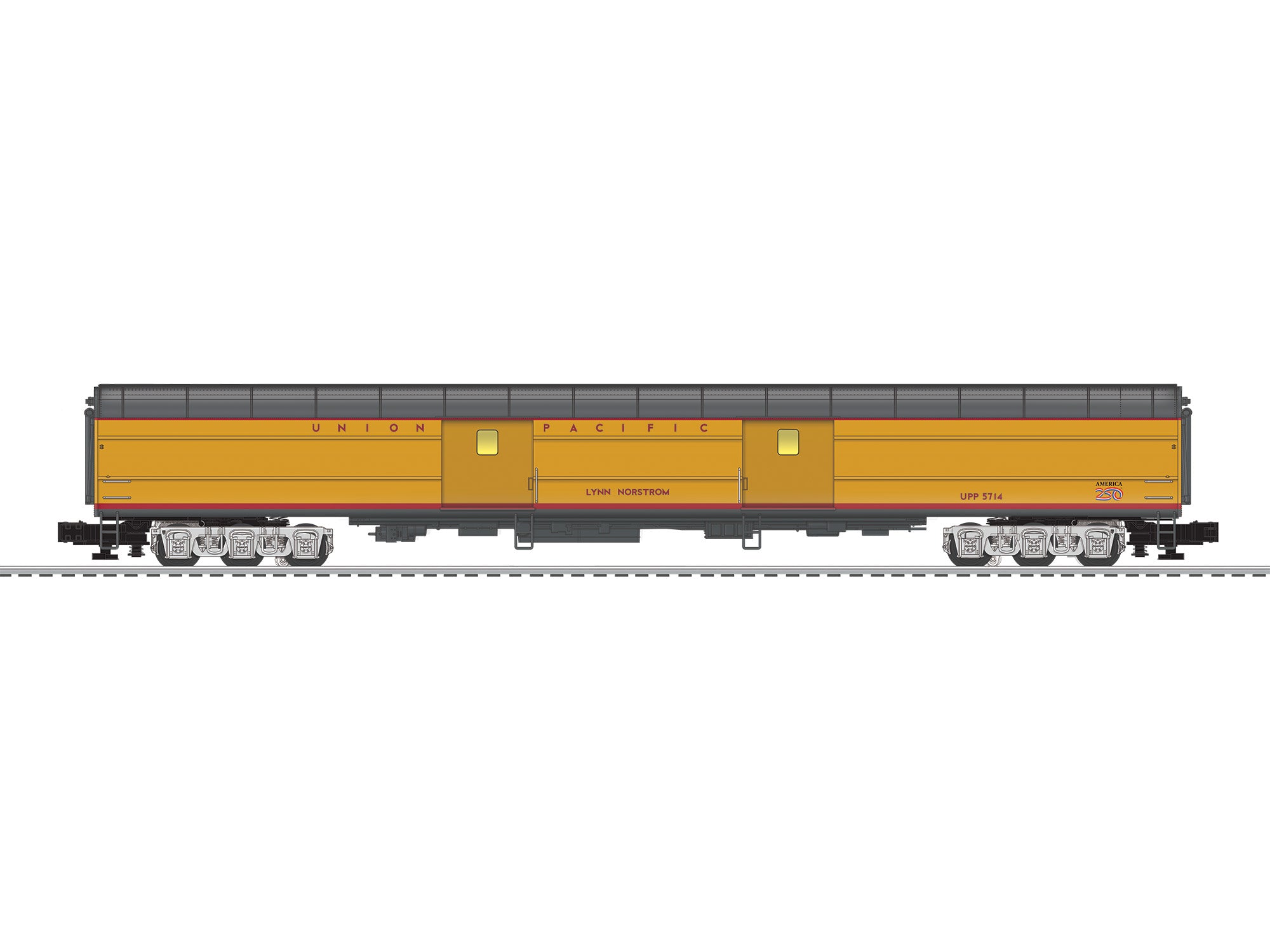 Lionel 2727480 - 21" Passenger Car Set "Union Pacific" (4-Car) Big Boy '26 Excursion Set A