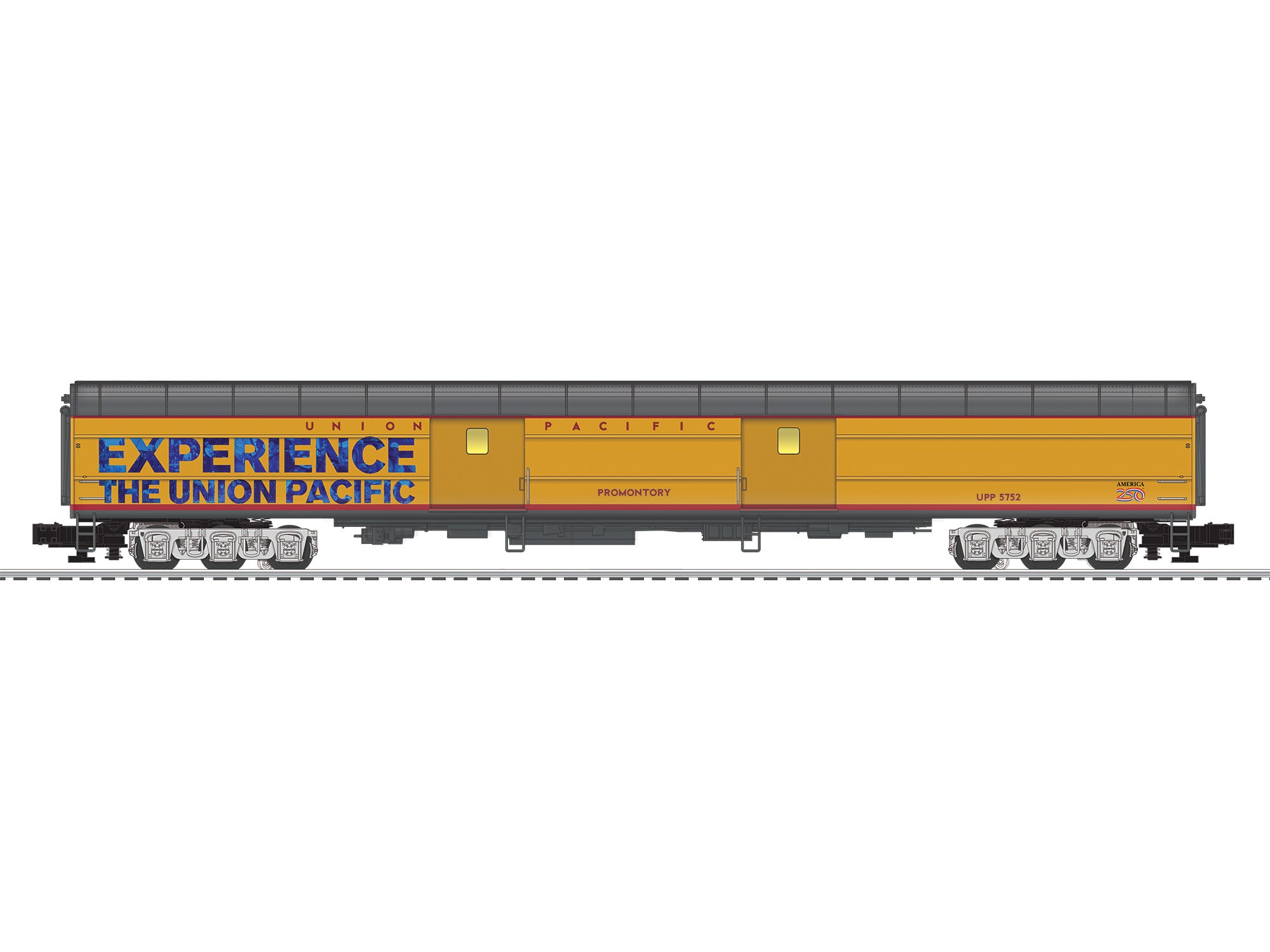 Lionel 2727490 - 21" Passenger Car Set "Union Pacific" (4-Car) Big Boy '26 Excursion Set B