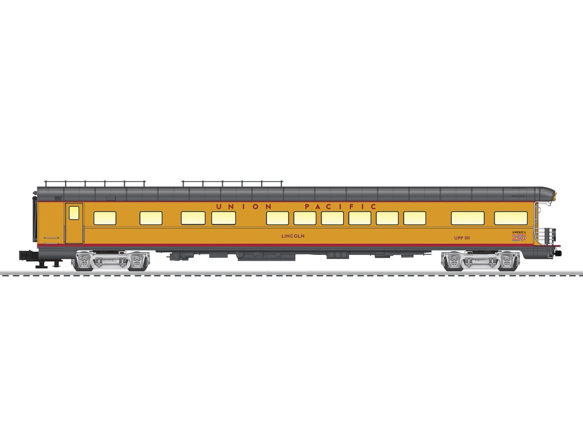 Lionel 2727490 - 21" Passenger Car Set "Union Pacific" (4-Car) Big Boy '26 Excursion Set B