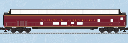Lionel 2727500 - 21" Passenger Car Set "Norfolk Southern" (4-Car) Big Boy '26 Excursion Set