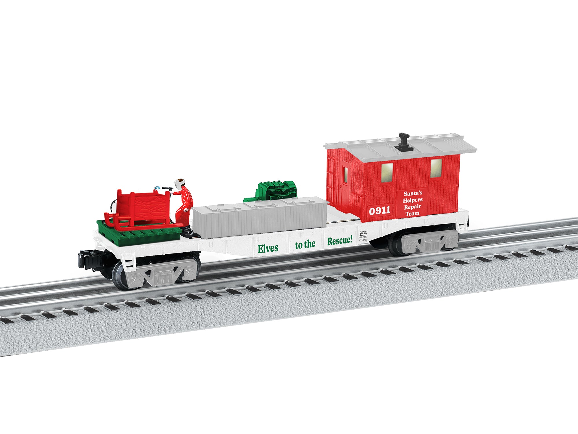 Lionel 2728080 - Welding Car "Santa's Helpers"