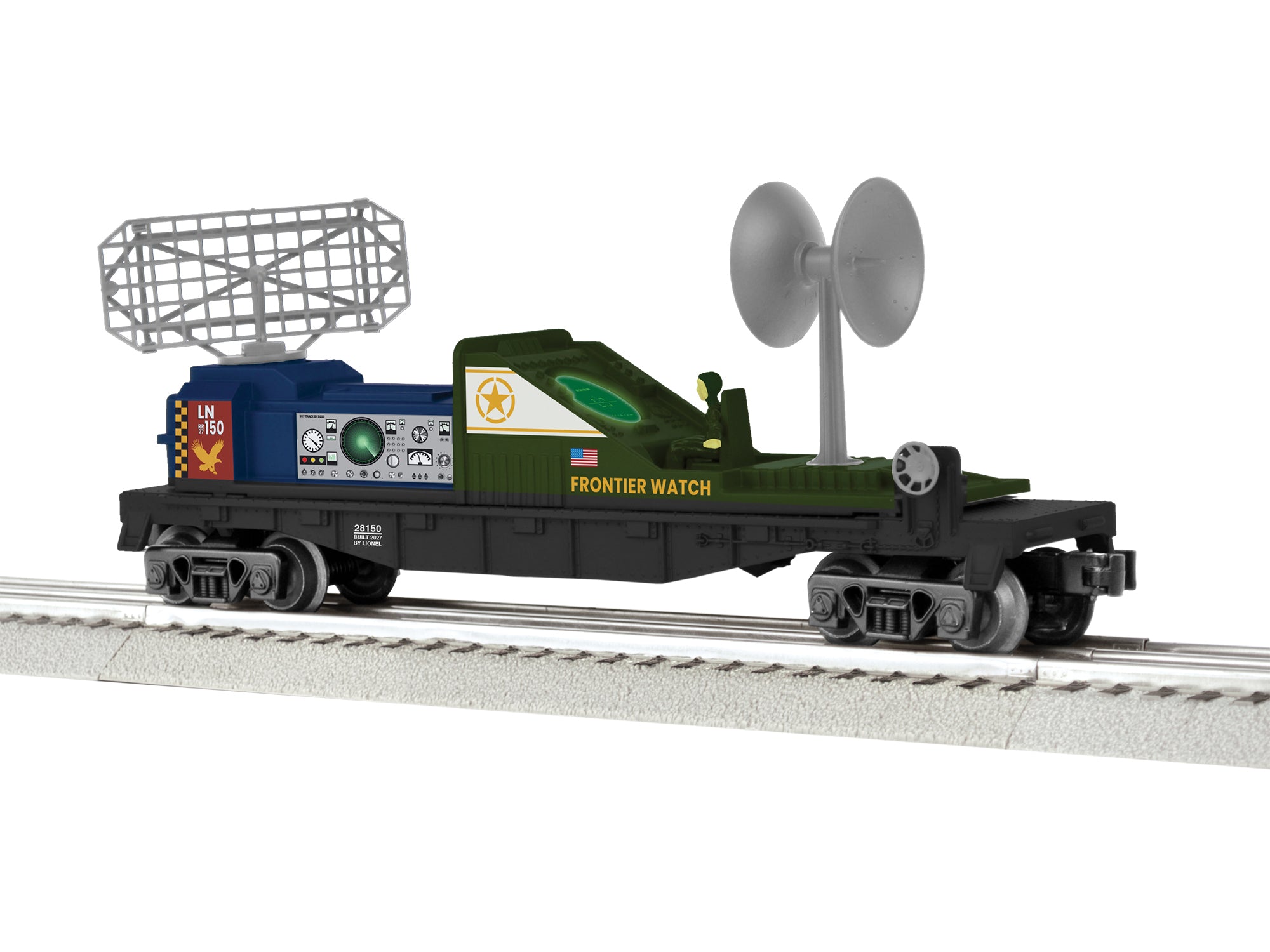 Lionel 2728150 - Radar Car "American Frontier Watch"