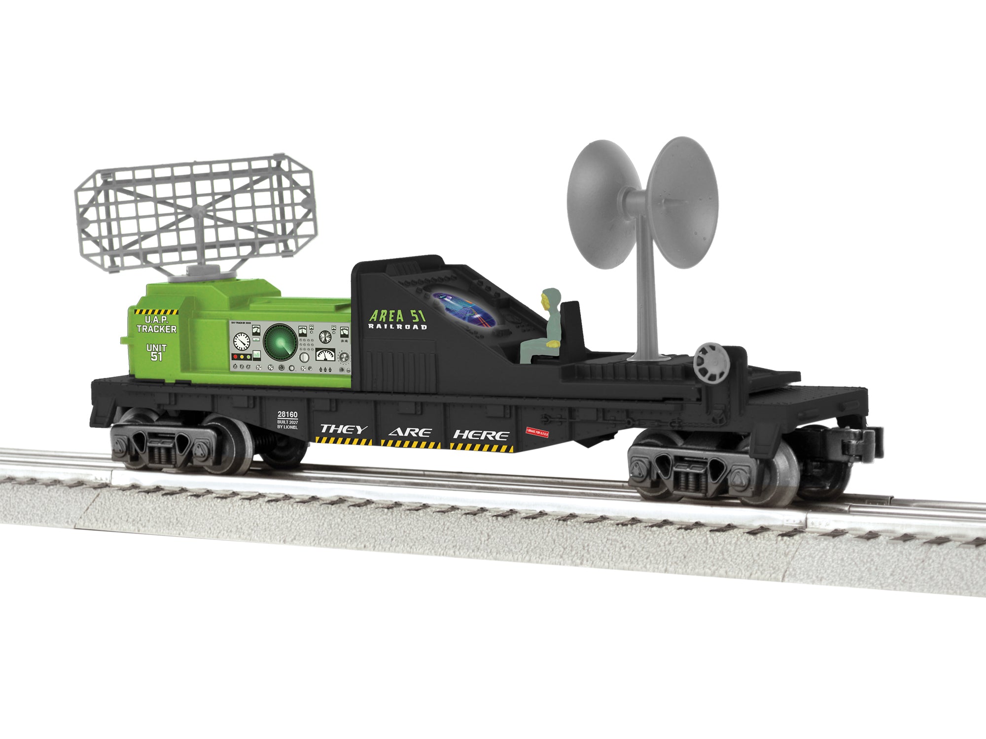 Lionel 2728160 - Radar Car "Area 51"