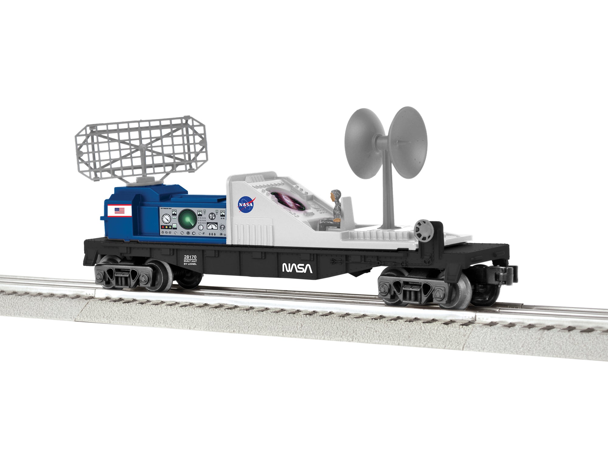 Lionel 2728170 - Radar Car "NASA Rail"