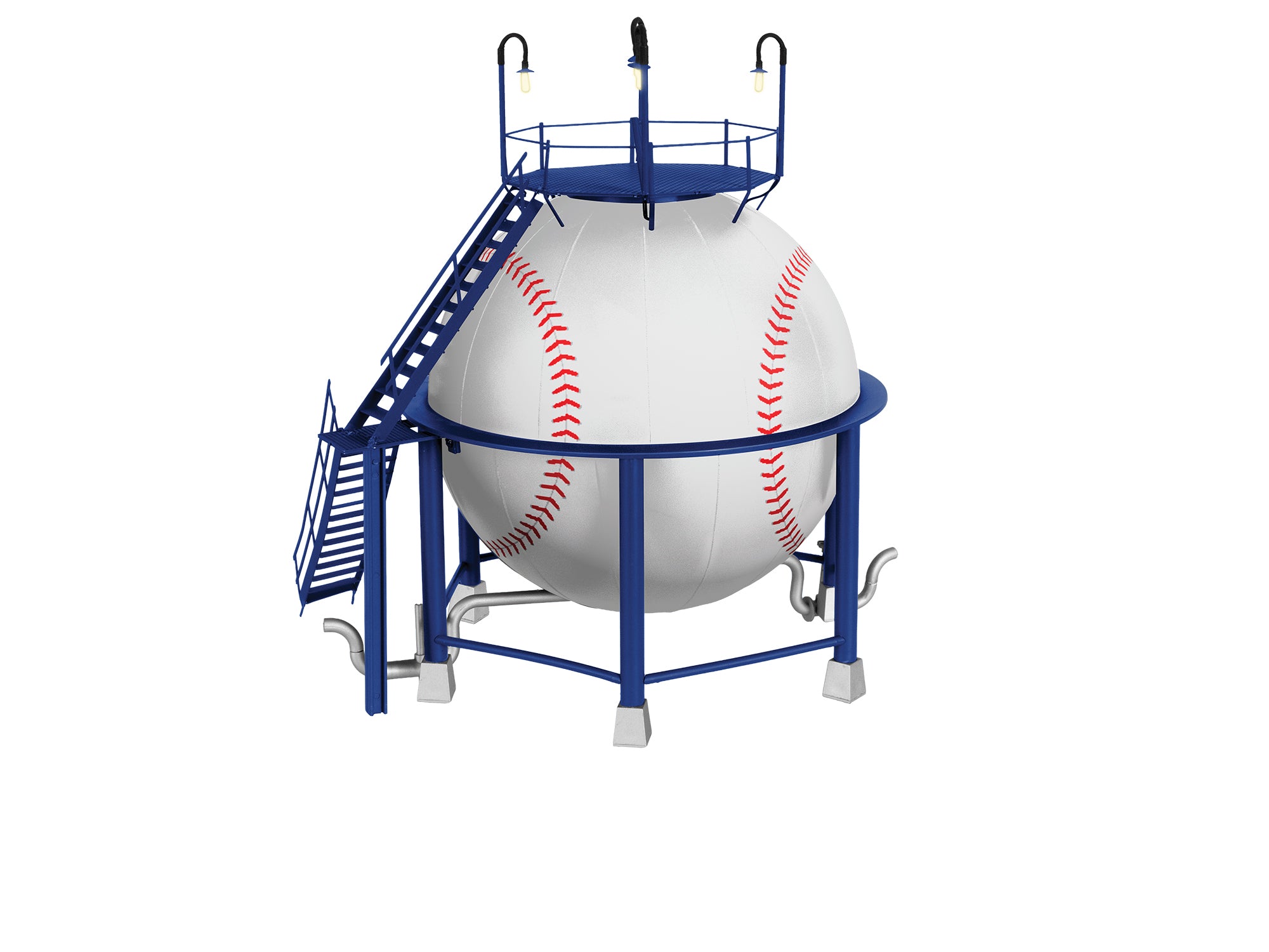 Lionel 2729080 - Spherical Tank "Baseball"