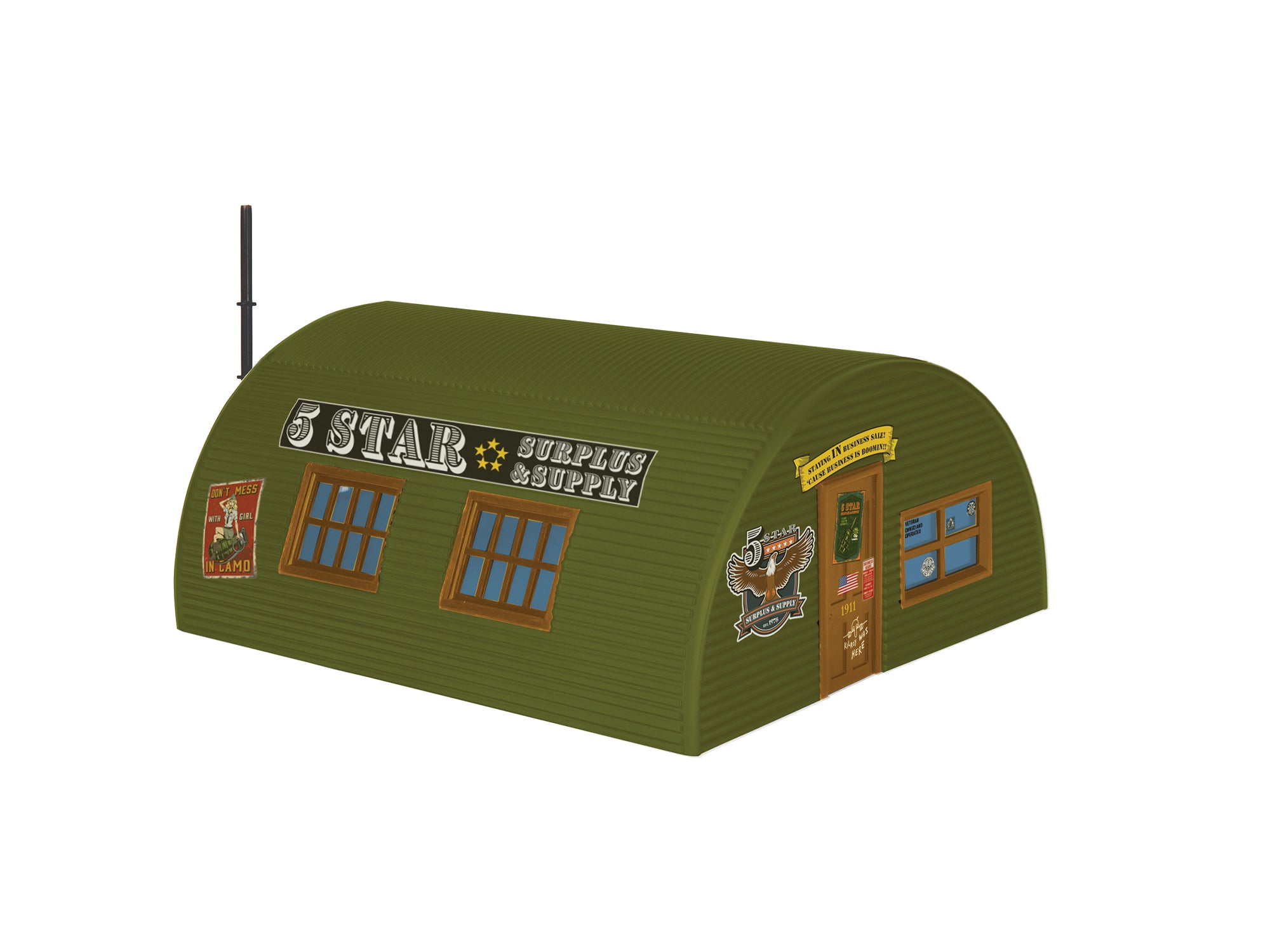 Lionel 2730040 - Quonset Hut "U.S. Army Surplus"