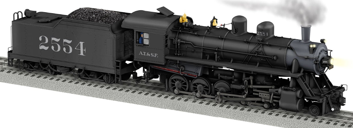 Lionel 2731010 - Legacy - Russian Decapod Steam Locomotive "Santa Fe" #2554