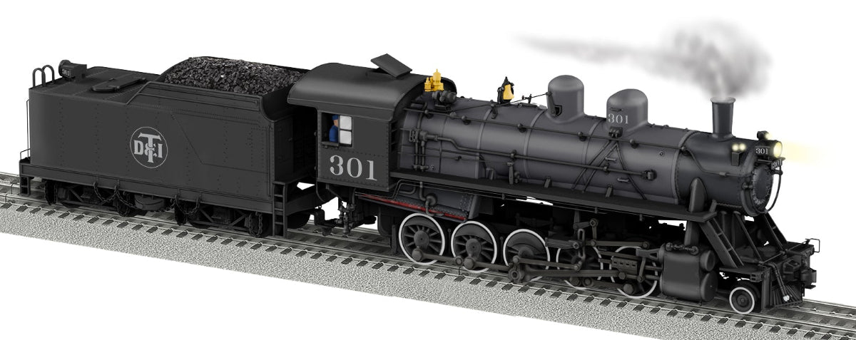 Lionel 2731020 - Legacy - Russian Decapod Steam Locomotive "Detroit Toledo & Ironton" #301