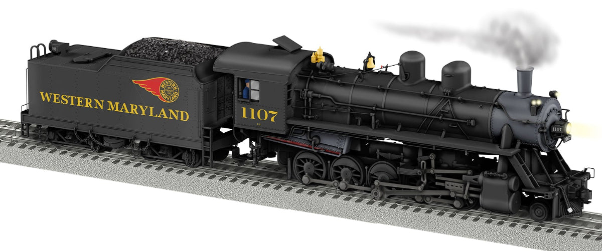 Lionel 2731060 - Legacy - Russian Decapod Steam Locomotive "Western Maryland" #1107