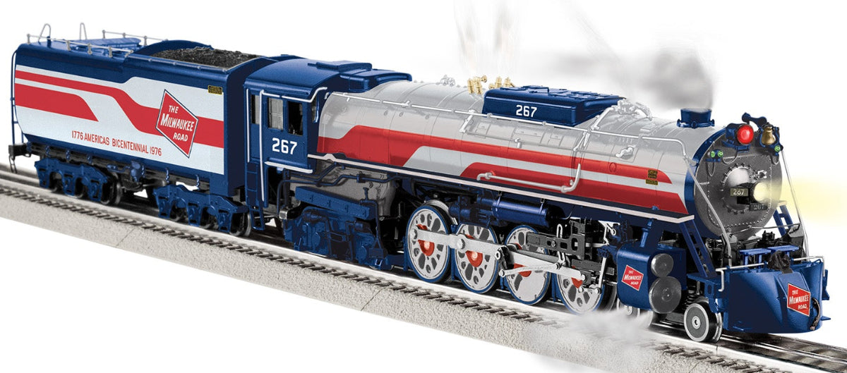Lionel 2731390 - Legacy - S3 Steam Locomotive "Milwaukee Road" #267 (Bicentennial)