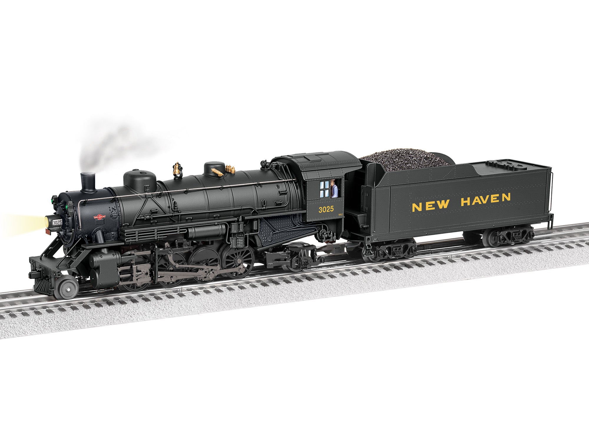 Lionel 2732030 - LionChief Plus 2.0 Mikado Steam Locomotive "New Haven" #3025