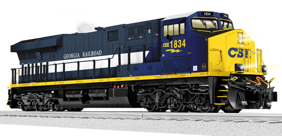 Lionel 2733011 - Legacy - ES44AC Diesel Locomotive "CSX/Georgia" #1834