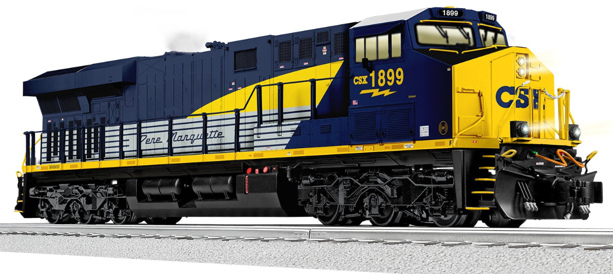 Lionel 2733049 - ES44AC Diesel Locomotive "CSX/Pere Marquette" #1899 (Non-Powered)