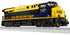 Lionel 2733051 - Legacy - ES44AC Diesel Locomotive "CSX/Seaboard" #1900