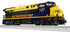 Lionel 2733059 - ES44AC Diesel Locomotive "CSX/Seaboard" #1900 (Non-Powered)