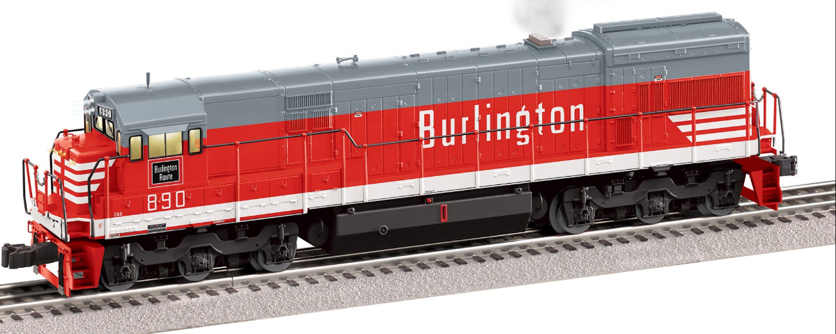 Lionel 2733301 - Legacy - U30C Diesel Locomotive "Burlington (C&S)" #890
