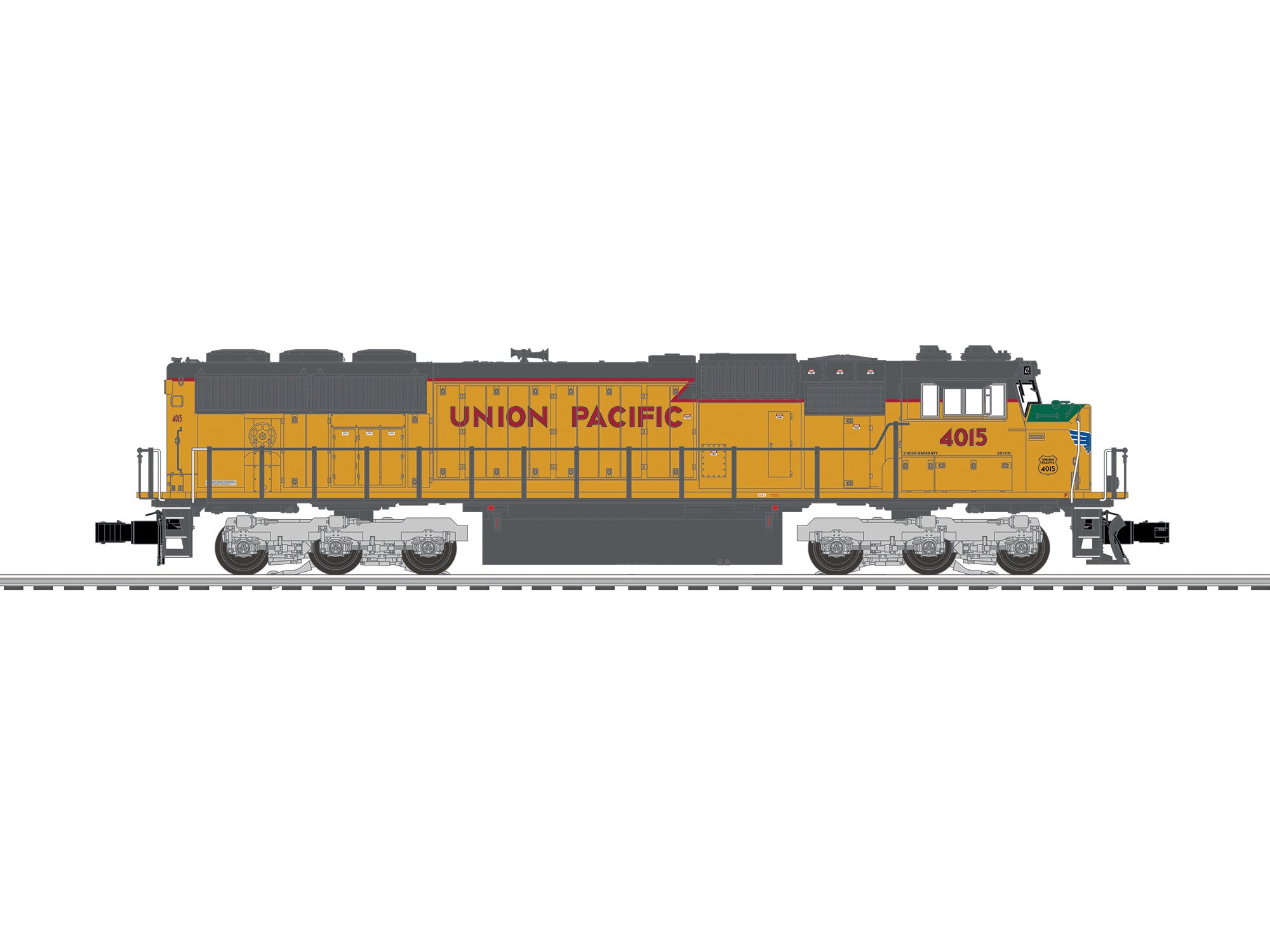 Lionel 2733491 - Legacy - SD70M Diesel Locomotive "Union Pacific" #4015 (Steam Program)