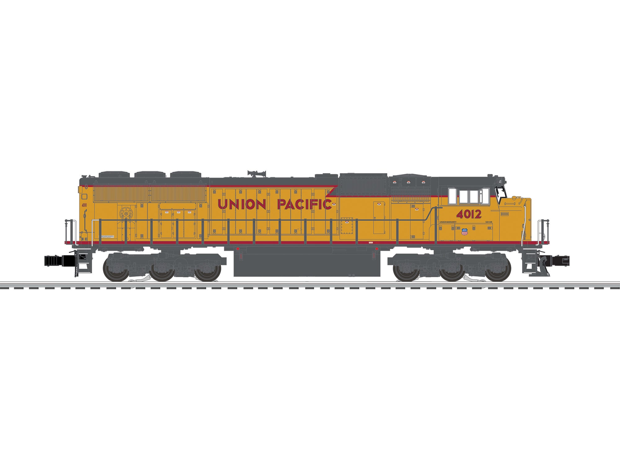 Lionel 2733532 - Legacy - SD70M Diesel Locomotive "Union Pacific" #4012 (Non-Powered)