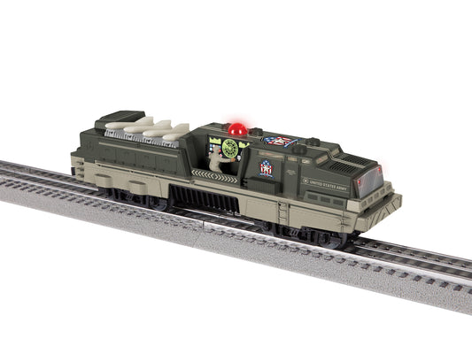 Lionel 2734040 - LionChief - Missile Launch Diesel Locomotive "U.S. Army"